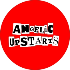Angelic Upstarts Motiv 1 Anstecker mit Sicherheitsnadel Ø 25 mm