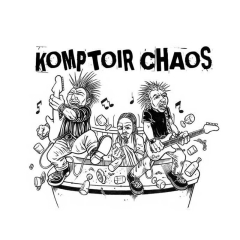 Komptoir Chaos Motiv 1 Anstecker mit Sicherheitsnadel Ø 25mm