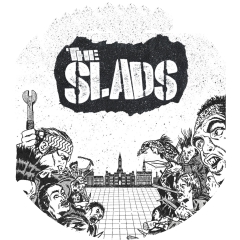 Slads, The Slads Motiv 1 Anstecker mit Sicherheitsnadel Ø 25 mm