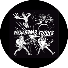 New Bomb Turks, The New Bomb Turks Motiv 5 Anstecker mit Sicherheitsnadel Ø 25 mm