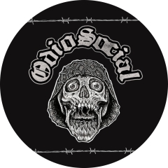 Odio Social Motiv 1 Anstecker mit Sicherheitsnadel Ø 25 mm