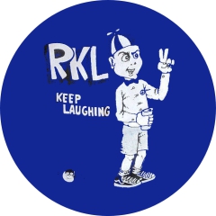 Rich Kids On LSD RKL R.K.L. Motiv 2 Anstecker mit Sicherheitsnadel Ø 25 mm