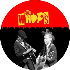 Whops, The Whops Motiv 2 Anstecker mit Sicherheitsnadel Ø 25 mm