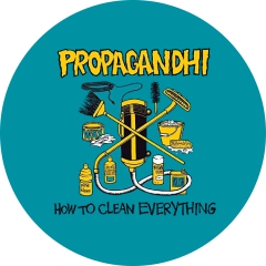 Propagandhi Motiv 3 Anstecker mit Sicherheitsnadel Ø 25 mm