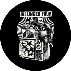 Dillinger Four Motiv 3 Anstecker mit Sicherheitsnadel Ø 25 mm