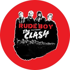 Clash, The Clash Motiv T Anstecker mit Sicherheitsnadel Ø 25mm