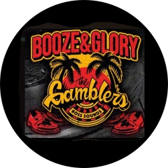 Gamblers, The Gamblers Motiv 1 Anstecker mit Sicherheitsnadel Ø 25 mm