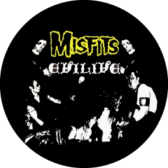 Misfits, The Misfits Motiv 2 Anstecker mit Sicherheitsnadel Ø 25 mm