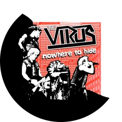 Virus, The Virus Motiv 1 Anstecker mit Sicherheitsnadel Ø 25 mm