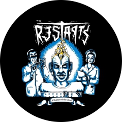 Restarts, The Restarts Motiv 4 Anstecker mit Sicherheitsnadel Ø 25mm