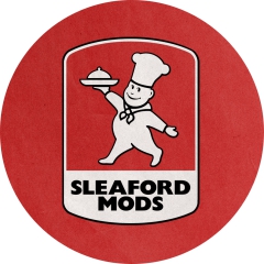 Sleaford Mods Motiv 2 Anstecker mit Sicherheitsnadel Ø 25mm