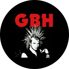 GBH Charged G.B.H. Motiv S Anstecker mit Sicherheitsnadel Ø 25 mm