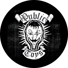 Public Toys Motiv 3 Anstecker mit Sicherheitsnadel Ø 25mm