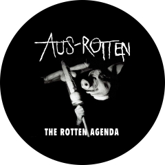 Aus-Rotten Motiv 6 Anstecker mit Sicherheitsnadel Ø 25mm