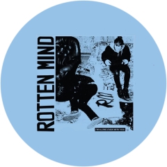 Rotten Mind Motiv 1 Anstecker mit Sicherheitsnadel Ø 25 mm