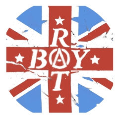 Rat Boy Ratboy Motiv 1 Anstecker mit Sicherheitsnadel Ø 25 mm