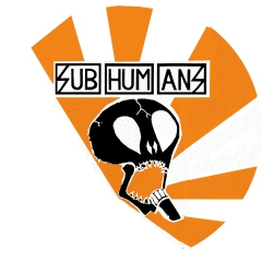 Subhumans Motiv E Anstecker mit Sicherheitsnadel Ø 25 mm