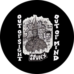 Spunk Motiv 1 Anstecker mit Sicherheitsnadel Ø 25 mm