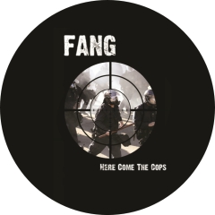 Fang Motiv 3 Anstecker mit Sicherheitsnadel Ø 25 mm