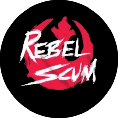 Rebel Scum Motiv 1 Anstecker mit Sicherheitsnadel Ø 25 mm
