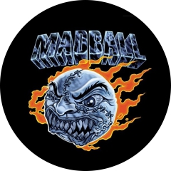 Madball Motiv 2 Anstecker mit Sicherheitsnadel Ø 25mm