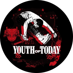 Youth Of Today Motiv 5 Anstecker mit Sicherheitsnadel Ø 25 mm