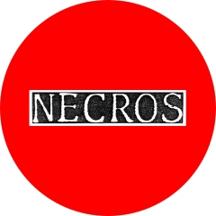 Necros Motiv 2 Anstecker mit Sicherheitsnadel Ø 25 mm