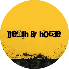 Death By Horse Motiv 1 Anstecker mit Sicherheitsnadel Ø 25 mm