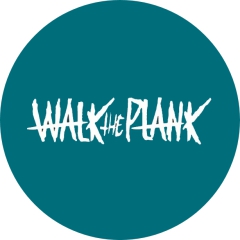 Walk The Plank Motiv 1 Anstecker mit Sicherheitsnadel Ø 25 mm