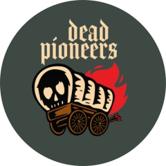 Dead Pioneers Motiv 3 Anstecker mit Sicherheitsnadel Ø 25 mm