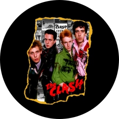 Clash, The Clash Motiv 15 Anstecker mit Sicherheitsnadel Ø 25mm
