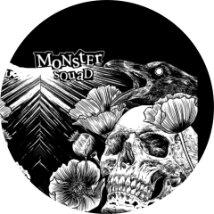 Monster Squad Motiv 4 Anstecker mit Sicherheitsnadel Ø 25 mm