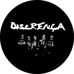 Discrença Motiv 3 Anstecker mit Sicherheitsnadel Ø 25 mm