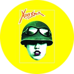 Xray Spex Motiv 8 Anstecker mit Sicherheitsnadel Ø 25 mm