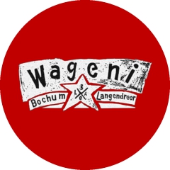 Wageni Bochum Motiv 3 Anstecker mit Sicherheitsnadel Ø 25 mm