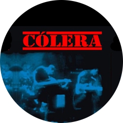 Cólera Motiv 1 Anstecker mit Sicherheitsnadel Ø 25 mm