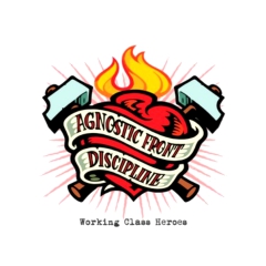 Agnostic Front Motiv B Anstecker mit Sicherheitsnadel Ø 25mm