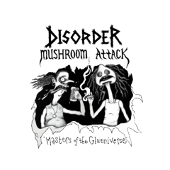 Disorder Motiv 5 Anstecker mit Sicherheitsnadel Ø 25mm