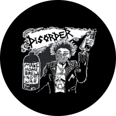 Disorder Motiv 7 Anstecker mit Sicherheitsnadel Ø 25mm