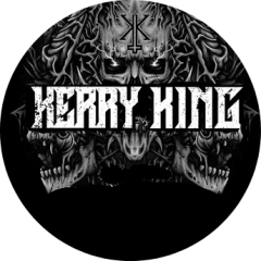 Kerry King Motiv 1 Anstecker mit Sicherheitsnadel Ø 25 mm