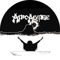 Apokalypse Motiv 1 Anstecker mit Sicherheitsnadel Ø 25 mm