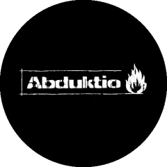 Abduktio Motiv 1 Anstecker mit Sicherheitsnadel Ø 25 mm