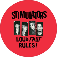 Stimulators Motiv 1 Anstecker mit Sicherheitsnadel Ø 25 mm