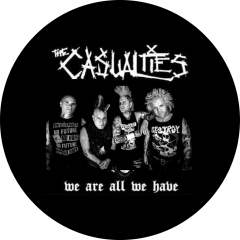 Casualties, The Casualties Motiv 2 Anstecker mit Sicherheitsnadel Ø 25mm