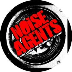 Noise Agents Motiv 3 Anstecker mit Sicherheitsnadel Ø 25 mm