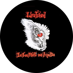 Wretched Motiv 4 Anstecker mit Sicherheitsnadel Ø 25mm