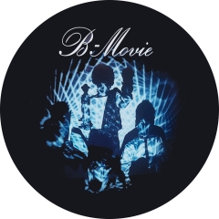 B-Movie Motiv 1 Anstecker mit Sicherheitsnadel Ø 25 mm