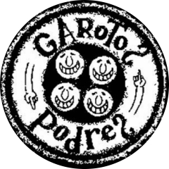 Garotos Podres Motiv 1 Anstecker mit Sicherheitsnadel Ø 25 mm