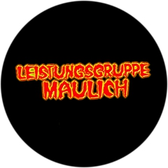 Leistungsgruppe Maulich Motiv 4 Anstecker mit Sicherheitsnadel Ø 25 mm