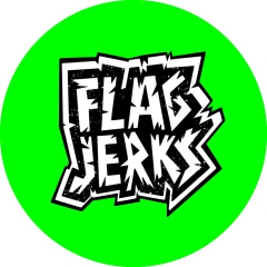 Flag Jerks Motiv 3 Anstecker mit Sicherheitsnadel Ø 25 mm